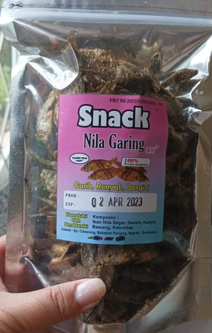 snack nila garing 130 gram