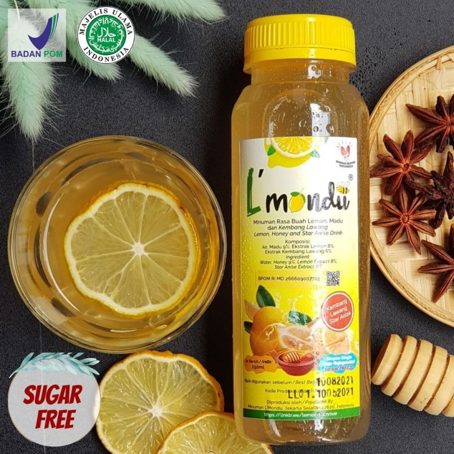 Lemondu Lemon Madu Kembang Lawang 250 ml