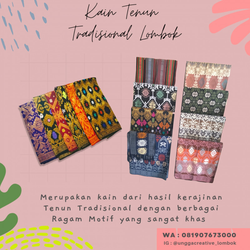 Kain Tenun Songket Lombok