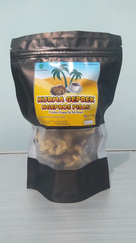 crackers kurma geprek ngepros pisan