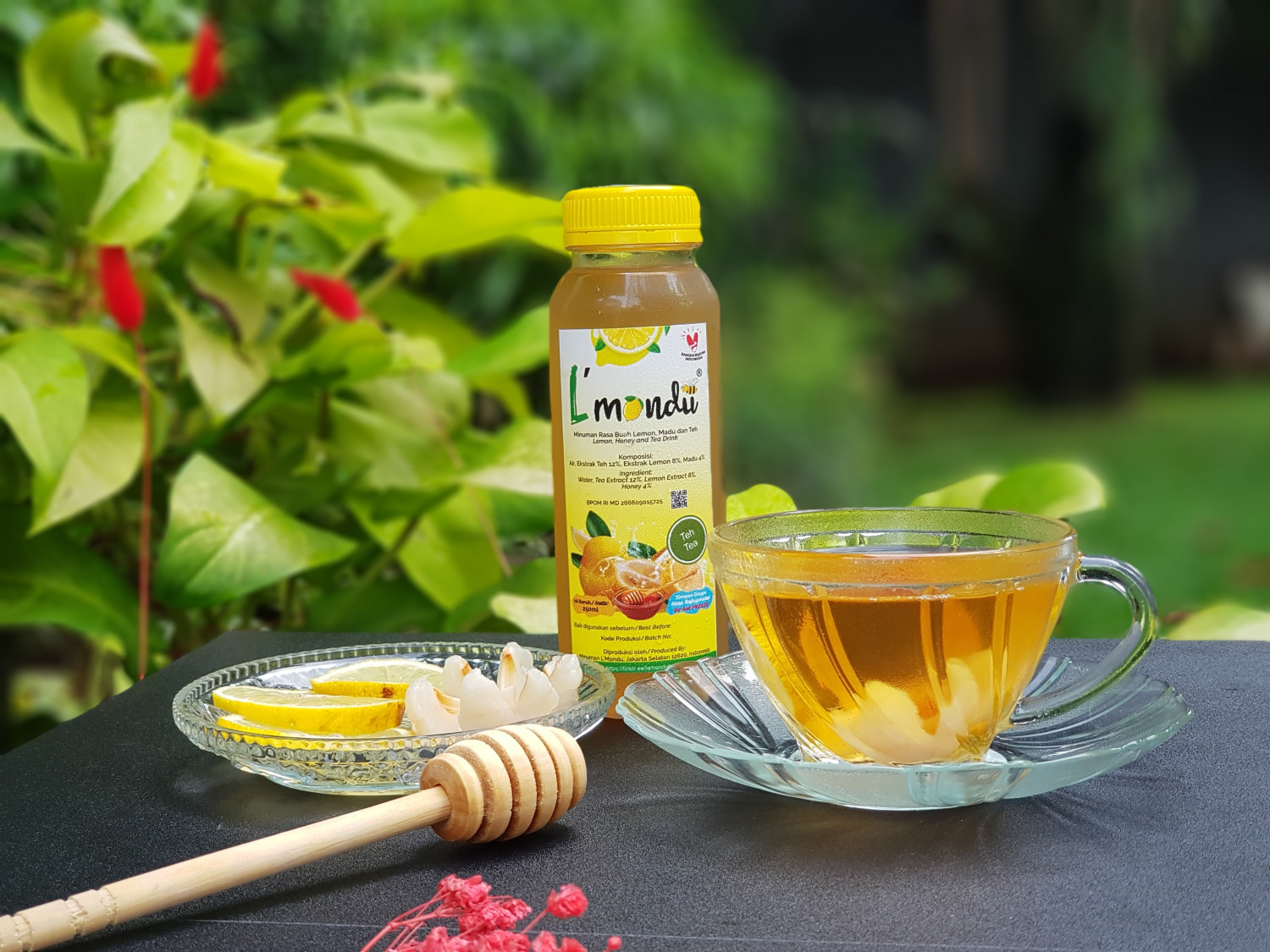 Minuman Lemon Madu Lemondu Rasa Teh 250 ml (Min 1 pcs)
