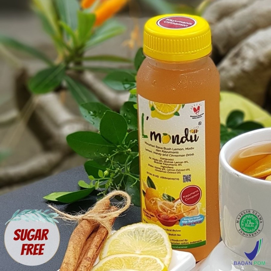 Lemondu Lemon Madu Kayumanis 250 ml