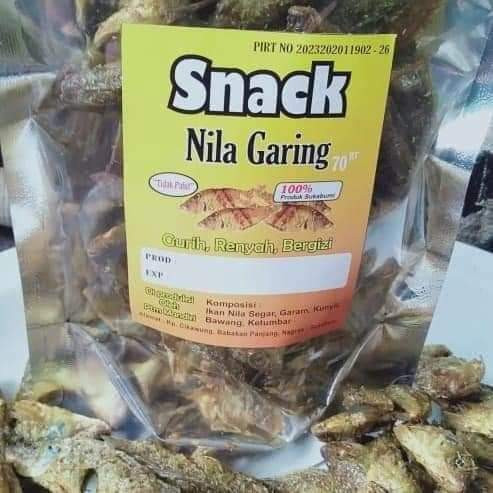snack nila garing 70 gram